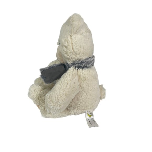 Animal Adventure Cream Bear Gray Grey Winter Scarf Plush Soft Toy Stuffed 2017 - Picture 3 of 8
